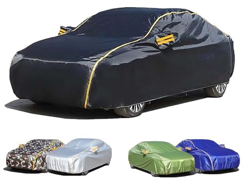 Autoabdeckung Für Ford Transit, Vollgarage Wasserdicht Atmungsaktiv Regen Schnee Sonne UV-Schutz Autoplanen Outdoor Anpassbare Vollgarage Für Alle Jahreszeiten