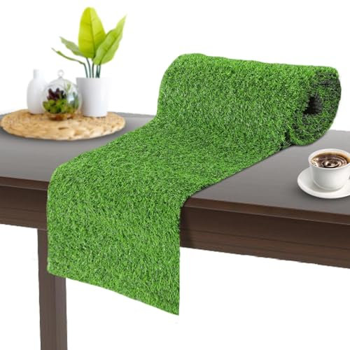 Kunstrasen Tischläufer, Kunstrasen-Tischläufer, Tischdecke, Zum Basteln Deko Rasen 35 X 120 cm Für Hochzeit Geburtstag Party Bankett Babyparty Zuhause