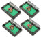 ARTSEWPLY 4 Ensembles Mini Table de Billard Portable Ensemble de Jeux de Billard de Table pour Amusement Famille Entre pour Adultes