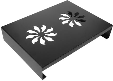 DIYEAH Supporto Per Wok in Ghisa Per Elettrici Organizzatore Design Elegante Facile Da Pulare Adatto Qualsiasi Cucina