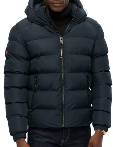 Superdry Mens Puffer Jacket Eclipse Navy M