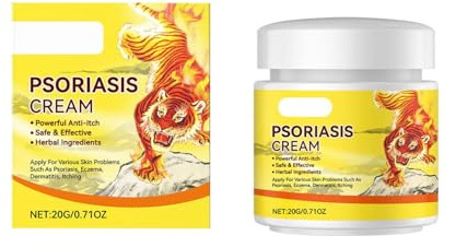 Psoriasis Creme & Schuppenflechte Salbe mit Bienengift – Beruhigende Haut Reparatur Creme bei Schuppenflechte, Pflegegel zur Hautberuhigung, 20g (1)