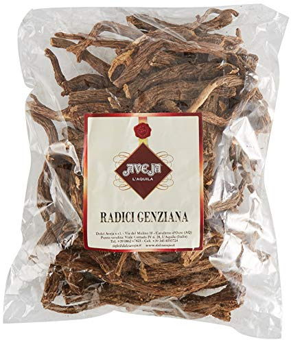 Radici di Genziana Intere per Infusi - 500 gr