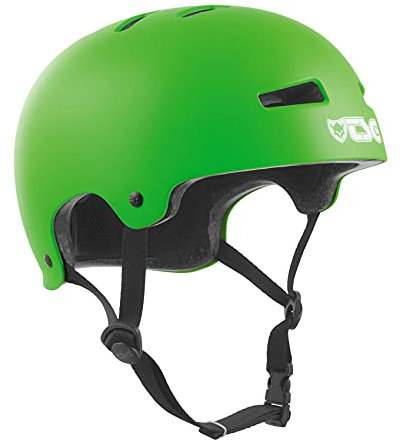 TSG Helm Evolution Solid Color, Satin Lime Green, S/M