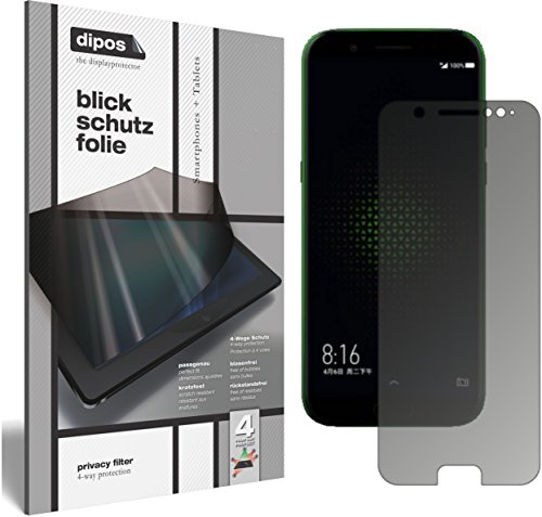 dipos Privacy Screen Protector for Xiaomi Black Shark | Matte Anti-Spy Filter with 4-Way Protection, Perfect Fit, Anti-Scratch, Bubble-Free, Protection Film, Easy Installation