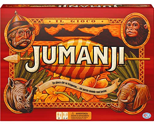Spin Master - CGI ADG Jumanji The Game EIT, Mehrfarbig, 6045570
