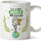 MUGFFINS Taza Abuela - La Mejor Abuela del Mundo - Taza Desayuno/Idea Regalo Original/Día de la Madre para Abuelitas. Cerámica 350 mL