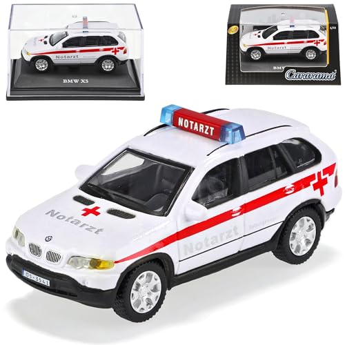 B*M*W X5 X 5 Notarzt SUV 1/72 Cararama Modellauto Modell Auto