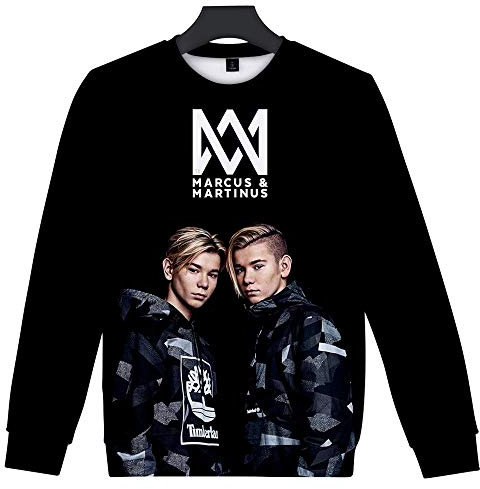Maisley Marcus&Martinus Pullover Beiläufig Sport Sweater Twins Sänger Mode Frühling und Sommer lose Sweatshirt