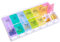 Lanzn Medical Weekly Pill Box, Pill Organiser 14 Day Pill Storage Case Reminder Pill Tablet Dispenser Am Pm Medicine Box Pill Container Dosset Box with 14 Compartments for Medicines