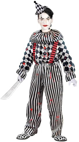 W WIDMANN MILANO Party Fashion - Retro Clown Kostüm Kinder