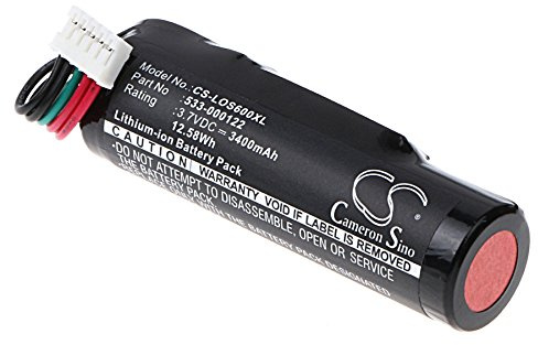 TCTK Akku 3400mAh Kompatibel mit [Logitech] UE ROLL, UE Roll 1, ROLL 2, Roll Ears Boom, WS600, WS600BL, WS600VI Ersetzt 533-000122, T11715170SWU FBA