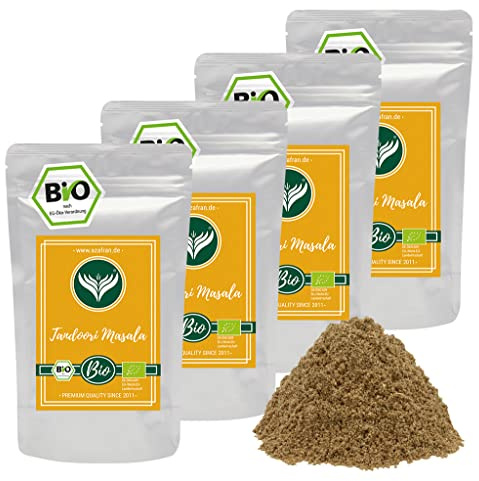 Azafran BIO Tandoori Masala Gewürz, Gewürzmischung für Ofen, Grill & Pfanne, Chicken Mix 1kg