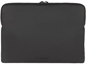 TUCANO – GOMMO – Manicotto per laptop 15.6 e MacBook 16, in materiale gommato – nero