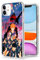 WANGQINHAI Anime Haikyuu-Comic-1 Schutzhülle, kompatibel mit iPhone 11, TPU, Fallschutz, stoßdämpfend, kratzfest, transparent