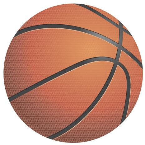 Dekora, Basketball Edible Cake Topper, Decoration for Children's Birthday Cake, Round Wafer Disc 20 CM