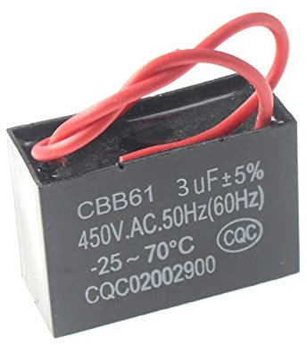 CBB61 Kondensator 450 V 2 2 3 3 5 4 5 8 10 12 15 16 20 Kondensator Ventilator Abluftmotor Betriebskondensator