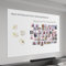Warasee Projektion Whiteboard Magnetisch Folie, 120 x 180cm Magnetfolie Selbstklebend Stark, Magnettafel Kann Projizieren und Schreiben, für Büro, Klassenzimmer und Zuhause, Mit Marker und Radierer