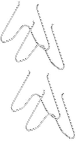 Gogogmee 2sets Stainless Steel Gas Tank Rack for Camping Tank Holder Wide Base 2pcs*2