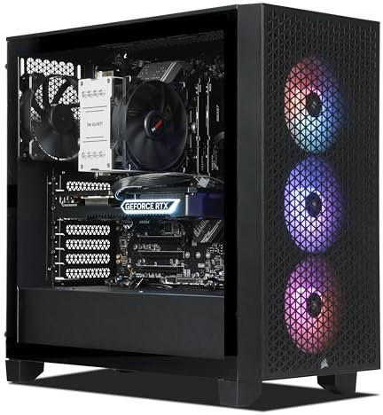 Ankermann General Gaming PC | Intel Core i7-13700F | Nvidia GeForce RTX 5070 12GB | 32GB DDR5 RAM | 1TB NVMe SSD | Windows 11 | WLAN & Bluetooth