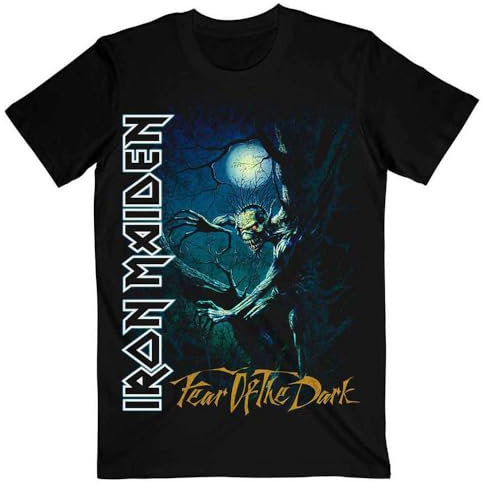 Rock Off officially licensed products Iron Maiden Fear of The Dark Tree Sprite T Shirt XXL Black