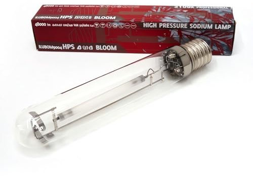 Weedness Grow NDL Leuchtmittel 1000 Watt Blütephase - Natriumdampflampe Anbau Indoor Lampe Pflanzenlampe Birne