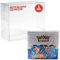 Kunststoff Booster Box Vitrine für Pokemon Booster Box Langzeitlagerung Schutz - Booster Box Display Case Protector - 0,5 mm Dicke Schutzhülle Vitrine (5 Stück)