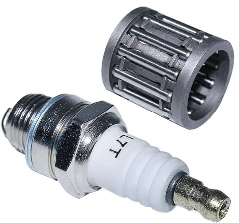 LAVAS Kit de cojinete de agujas de pistón con bujía for motosierra Husqvarna 281 288, pieza de repuesto 503 25 61 01