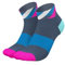 INCYLENCE Laufsocken kurz für Damen und Herren mit leichter Kompression,1 Paar (DE/NL/SE/PL, Numerisch, 39, 42, Regular, Regular, Loops Zucchero Pink)