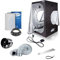 NICEGROW Box Set Zelt Abluft 243 CBM/h Growzelt 60x60x140cm Aktivkohlefilter Grow Tent