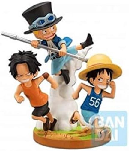 Banpresto One Piece Diorama Ichibansho Figuren Luffy, Sabo und Ace