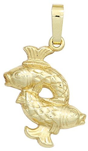 Jobo Sternzeichen-Anhänger Fische aus 8 Karat 333 Gold