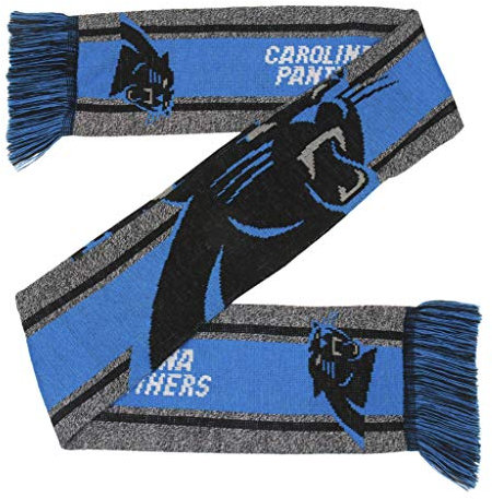 Carolina Panthers Schal mit großem Logo, Grau