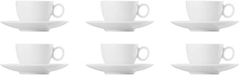 Thomas Espresso-Set 6 Personen 12-tlg. - Loft by Rosenthal Weiß