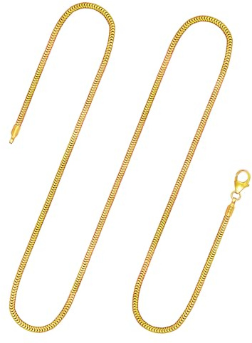 8 Karat 333 Gold Schlangenkette Damen Echtgold 0.9-2.4 mm - Länge wählbar