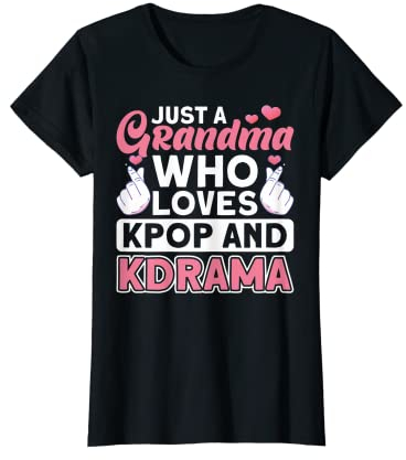 Kpop Oma, die Kpop und Kdrama liebt Kpop Merch T-Shirt