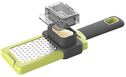 HEYLULU râpe à ail râpe à ail française Multi-Fonctionnelle Gingembre ail broyage râpe Rabot trancheuse Coupe Outil de Cuisson