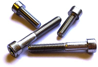 M2 Zylinderschrauben DIN 912 (ISO4762) - Edelstahl A2 (V2A) - M2 x 5mm - 10 Stück