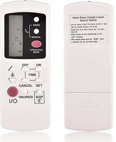 Yoidesu Universal Remote Control,Air Conditioner Remote Control for GZ 1002A E3 GZ 1002B E1 GZ 1002B E3 GZ01 BEJ0