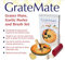 Garlic Grater Plate Set with Peeler and Brush for Grating Garlic, Ginger, Nuts, Chocolate. Handmade Original Design from Spain (Orange red 12)