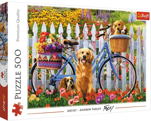 Puzzle 500 Welpen Abenteuer, Hundeabenteuer