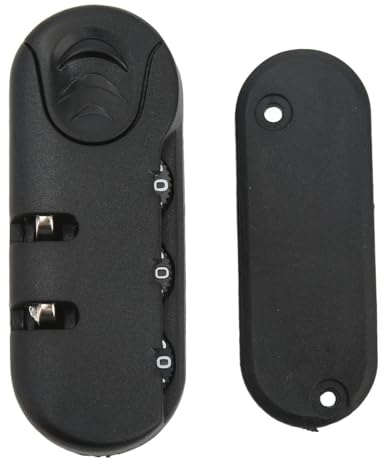 Lucchetto con Password per Bagagli, Lucchetto per Bagagli 3 Cifre Lucchetto in Lega di Zinco Catch Lucchetto con Password per Valigia in Plastica per Borsa da Viaggio, Valigia E Valigie