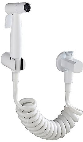 Ducha Bidet Para Wc,Blanca,Grifo Bidet Para Wc,Rociador De Bidé De Mano,Bidé Asociado De Alta Presión Para Inodoro,B Blanco