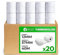 V1 Trade Thermorollen 57mm x 40m x 12mm (20 Stück) - Kassenrollen 57mm Thermo für Registrierkasse - EC Rollen aus Thermopapier 42 g / m2 - Bonrollen Thermo 57mm für Bondrucker