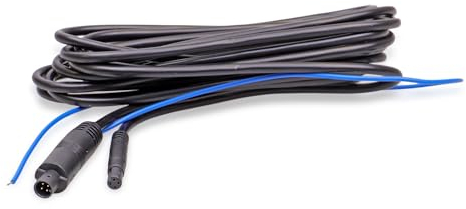 Carmedien 3 Meter Mini 4 PIN Rückfahrkamera Kabel Anschlusskabel mit Steuerleitung Video Verlängerungskabel Monitor Kamera 12V 24V