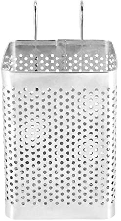 ROBMNE Stainless Steel Chopsticks Holder Hanging Cutlery Drying Basket Tableware Drainer with Hooks Kitchen Utensil(B)