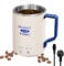 Tuehakny Selbstheizende Kaffeetasse (10,5 OZ), 4 Temperaturoptionen, 6 Stunden Smart Electric Thermobecher, hält Flüssigkeiten warm oder kochendes Wasser, Auto-Stop, 300W schnellere Heizung
