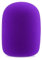 LEFXMOPHY Purple Windscreen for Rode Podmic Procaster Podcaster NT1 NT1-A NT2-A NT-USB K2 NT1000 NT2000 Pop Filter Replacement Foam Cover Pod Mic WS2 Microphone Wind screen