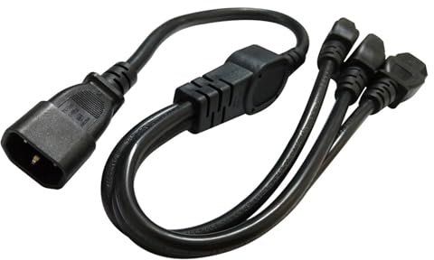 IEC320 C14 To 3xC13 Power Cord Efficient & Power Distribution Solution For Rice Cooker Electric Kettles