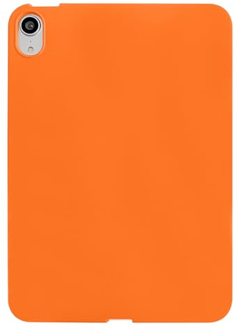 UUcovers - Funda protectora para iPad de 10.9 pulgadas 2022, ligera, suave, TPU, a prueba de golpes, antiarañazos, flexible, de goma de silicona, para iPad de 10.9 pulgadas, 10ª generación, naranja